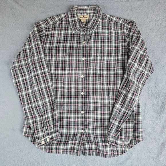 Woolrich Womens Flannel‎ Shirt Large - Picture 2 of 13